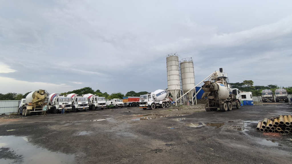 Batching Plant Panorama View